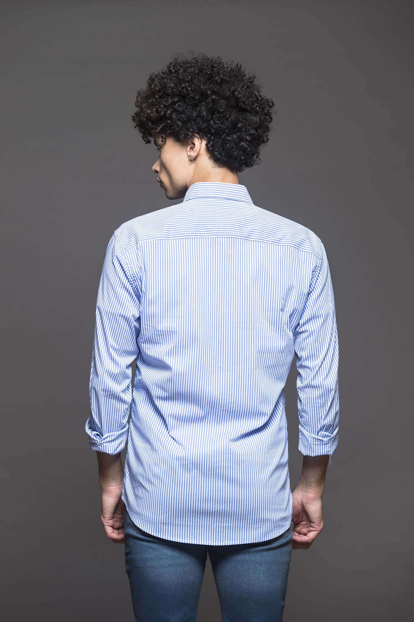 6817RAYMLAM - CAMISA YAGO SKSP AZUL MARINO